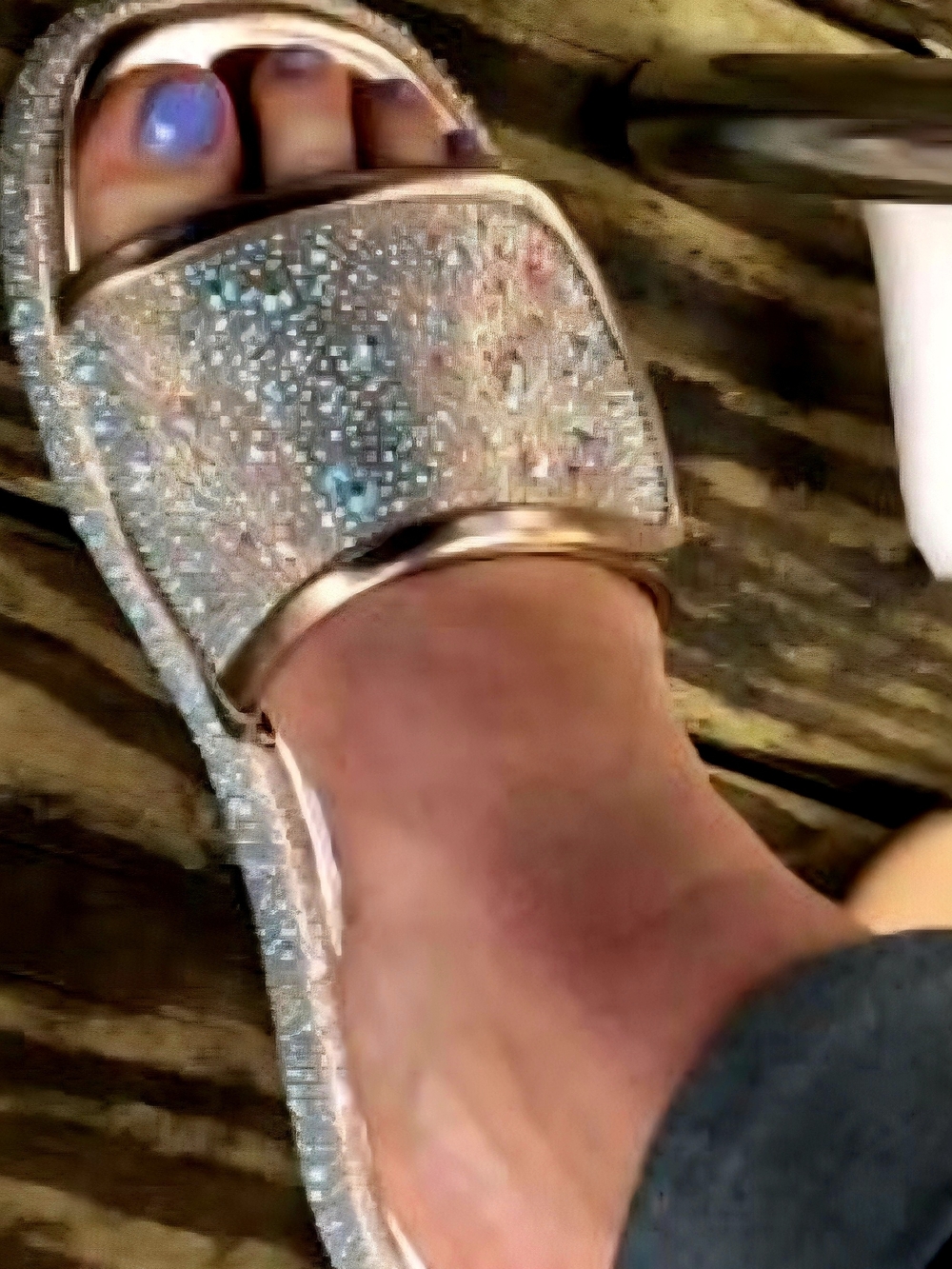 Women's Rayley Slip-On Embellished Pool Slide Sandals